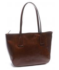 THE BRIDGE MADDALENA Shopping bag in pelle MARRONE - Borse Donna - 2