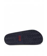 RALPH LAUREN POLO SLIDE Ciabatte con logo RL navy/red pp - Scarpe Uomo - 7