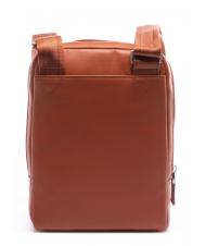 PIQUADRO VIBE OUT Borsello in pelle martellata arancio3 - Tracolle Uomo - 4