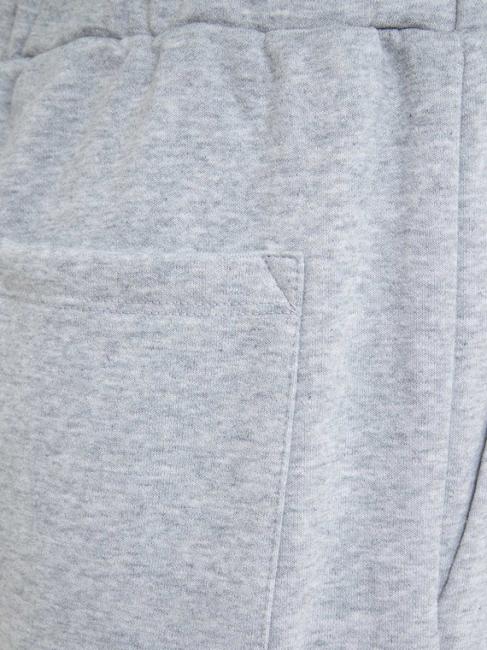 U&B  Completo felpa con ricamo e jogging grigio melange - Tute sportive Donna