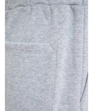 TWINSET U&B  Completo felpa con ricamo e jogging grigio melange - Tute sportive Donna - 4