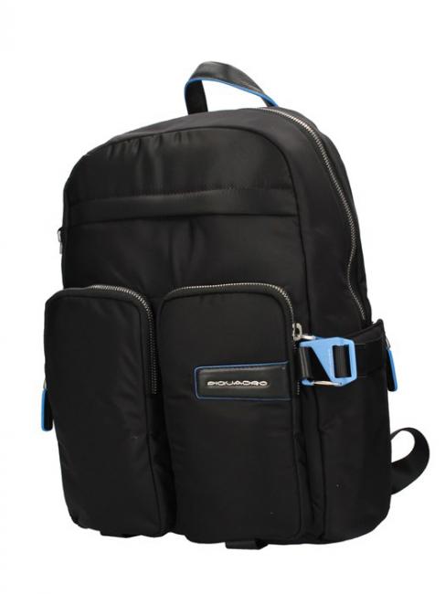 PQ-RY Zaino in tessuto riciclato, porta PC 14" Nero - Zaini da lavoro porta PC