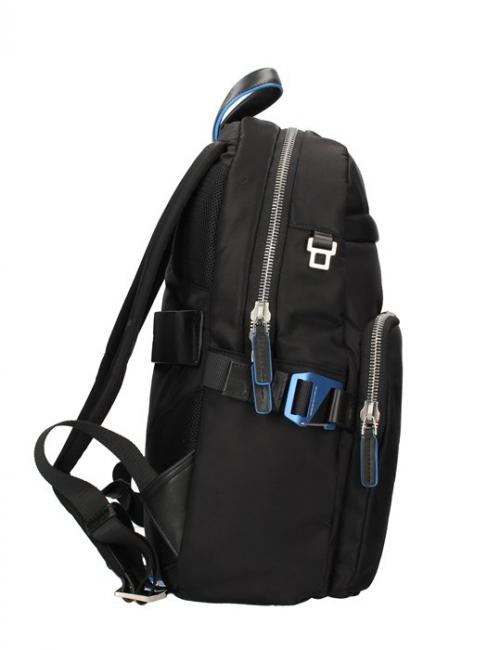 PQ-RY Zaino in tessuto riciclato, porta PC 14" Nero - Zaini da lavoro porta PC