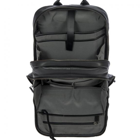 TORINO Zaino porta PC 13", in pelle Nero - Zaini da lavoro porta PC