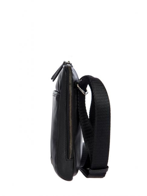 TORINO Borsello piatto in pelle Nero - Tracolle Uomo