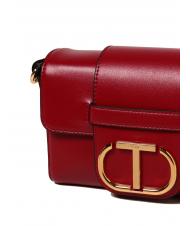 TWINSET Borsa a tracolla mini con patta  ciliegia - Borse Donna - 3