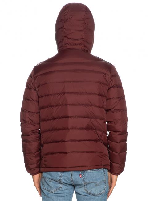 STEVENSON Piumino trapuntato con cappuccio dec chocolate - Piumini Uomo