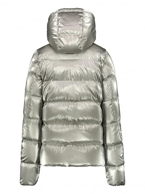 AFRA Piumino con cappuccio removibile silver pearl/silver grey - Piumini Donna