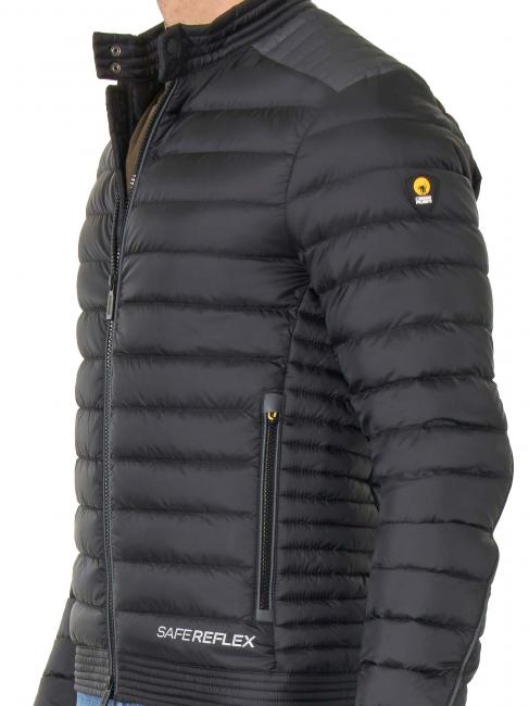 JEDO Piumino corto con zip asphaltp - Piumini Uomo