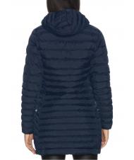 CIESSE ANNAMARIE Piumino lungo con cappuccio liger blue - Piumini Donna - 3