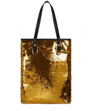 TRUSSARDI T WOW Vertical Shopper a spalla Gold/Black - Borse Donna - 2