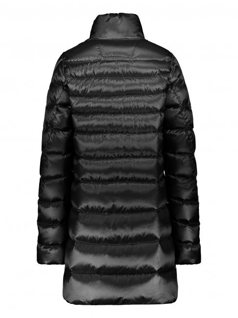 NOELA Piumino lungo trapuntato asphalt/blackened pearl - Piumini Donna