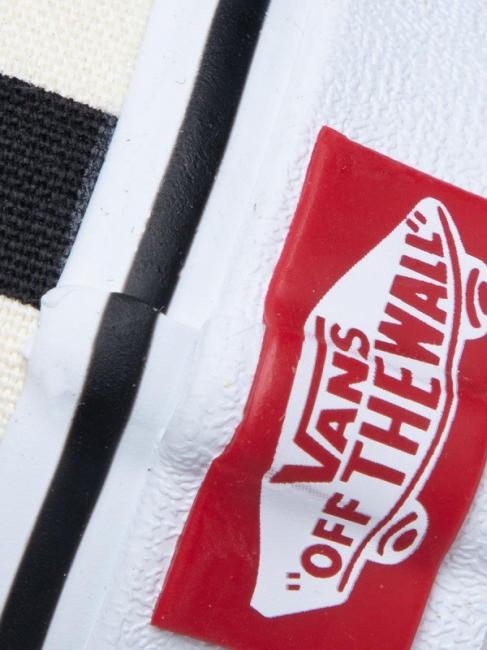 CLASSIC SLIP-ON Sneakers in tela blk&whtchckerbo - Scarpe Unisex