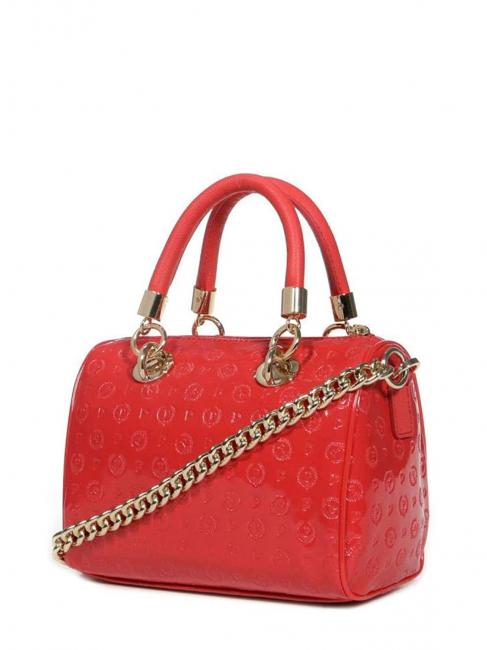  HERITAGE VERNICE Mini bauletto con tracolla rosso - Borse Donna