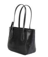THE BRIDGE MADDALENA Shopper a spalla, in pelle Nero Oro - Borse Donna - 3