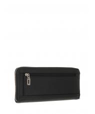 GUESS LAUREL Portafoglio Zip Around NERO - Portafogli Donna - 3
