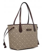 THE BRIDGE ANNA Shopping bag a spalla sand abb.oro - Borse Donna - 2