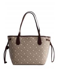 THE BRIDGE ANNA Shopping bag a spalla sand abb.oro - Borse Donna - 3