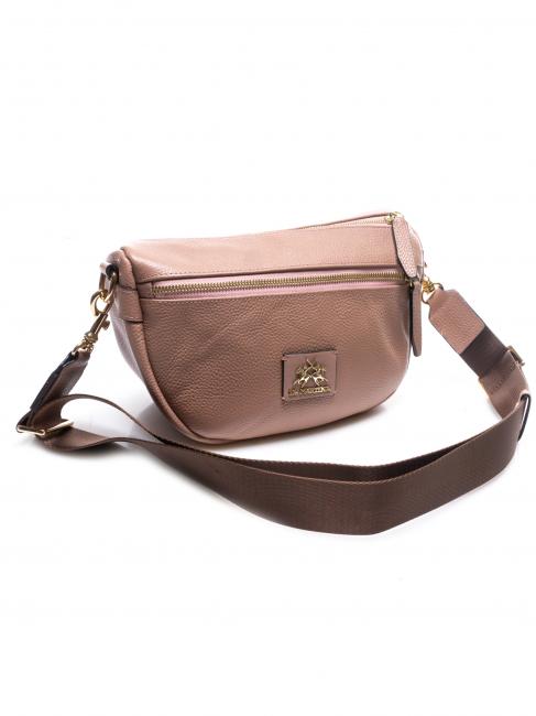 HERITAGE  Borsa a tracolla in pelle  rosa - Borse Donna