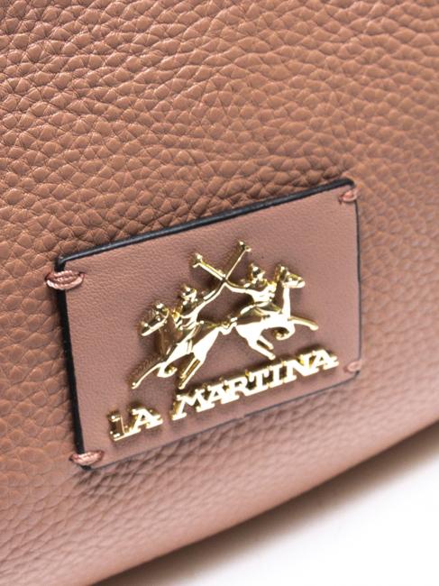 HERITAGE  Borsa a tracolla in pelle  rosa - Borse Donna