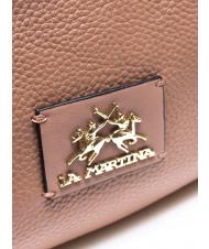 LA MARTINA HERITAGE  Borsa a tracolla in pelle  rosa - Borse Donna - 3