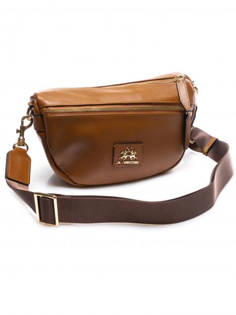 HERITAGE  Borsa a tracolla in pelle  tan - Borse Donna