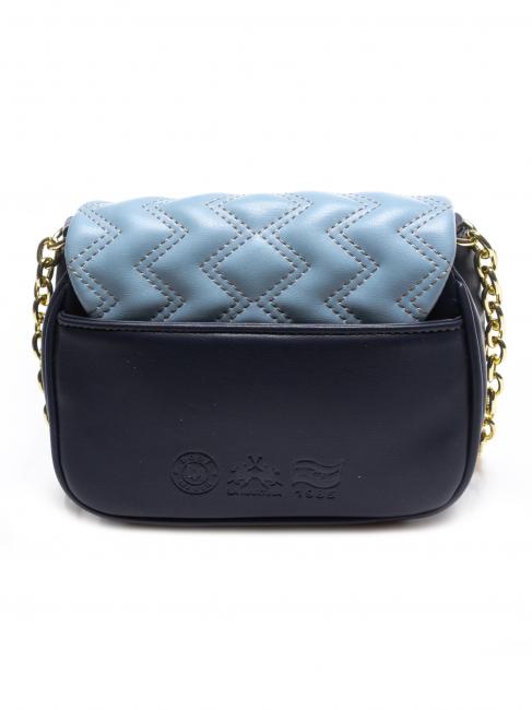 BRIANA Mini bag trapuntata a tracolla azzurro - Borse Donna