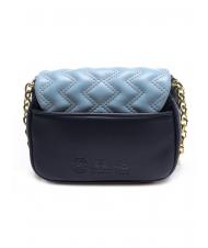 LA MARTINA BRIANA Mini bag trapuntata a tracolla azzurro - Borse Donna - 4