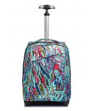 INVICTA BENIN ABSTRACT JUNGLE Zaino trolley abstract jungle aqua - Zaini con carrello - 6