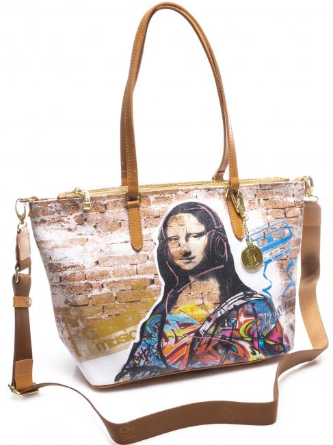 ONEBAG Shopping bag a spalla lisa1 - Borse Donna