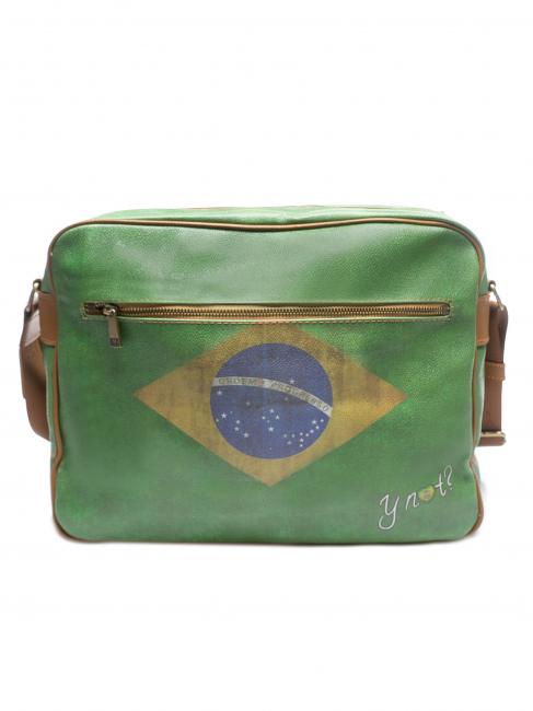 FLAG VINTAGE Borsa a tracolla media BRASILE - Borse Donna