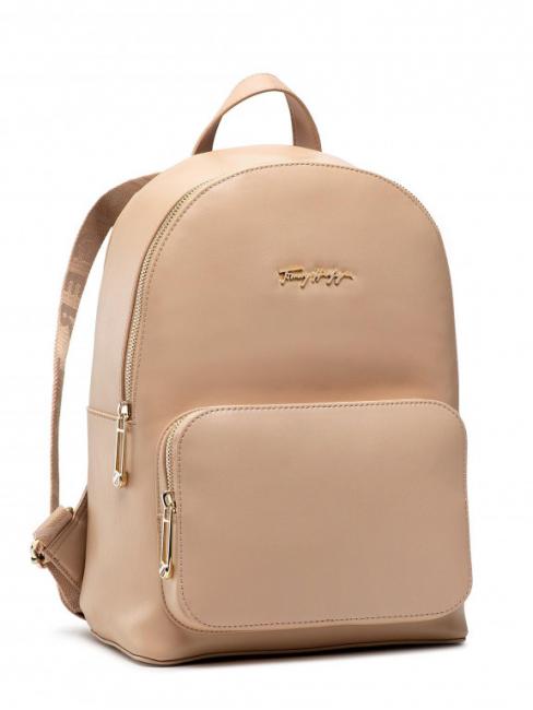ICONIC TOMMY  Zaino beige - Borse Donna