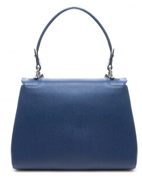 Borsa a cartelletta con tracolla  blu arge inv - Borse Donna