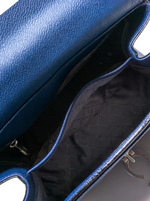 Borsa a cartelletta con tracolla  blu arge inv - Borse Donna