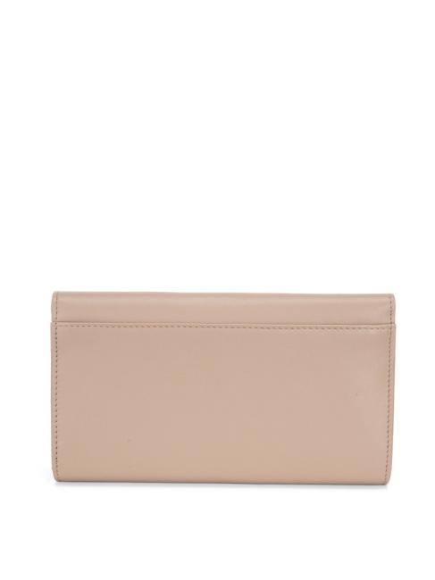 BASIC Portafoglio grande in pelle con pattina fango - Portafogli Donna