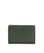 TOSCA BLU BASIC Portafoglio medio in pelle verde - Portafogli Donna - 3