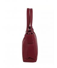 TOSCA BLU SOTTOBOSCO Borsa spalla in pelle con tracolla rossoscuro - Borse Donna - 3