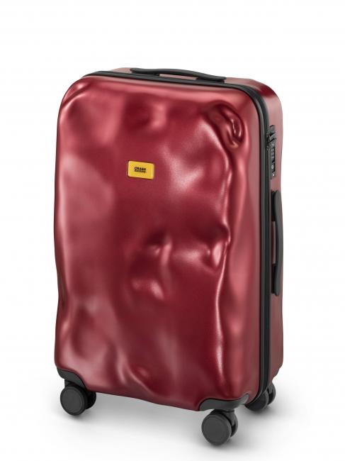 ICON Trolley misura media metal red - Trolley Rigidi