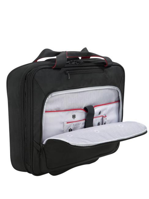 PARVIS PLUS Trolley pilota, porta pc 17" Nero - Trolley Pilota