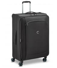 DELSEY MONTMARTRE AIR 2.0 Trolley Grande, espandibile Nero - Trolley Semirigidi - 3