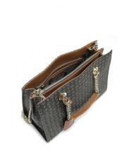 POLLINI Heritage Classic Borsa a mano, con  tracolla nero marrone - Borse Donna - 3