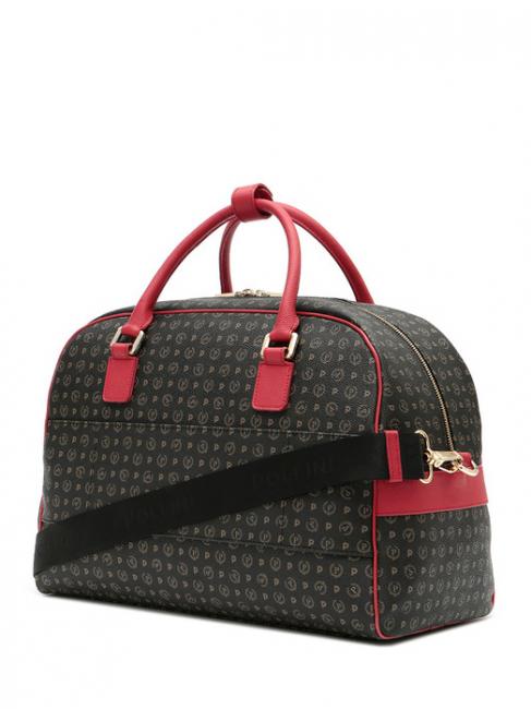 HERITAGE TRAVEL Borsone con tracolla nero lacca - Borsoni