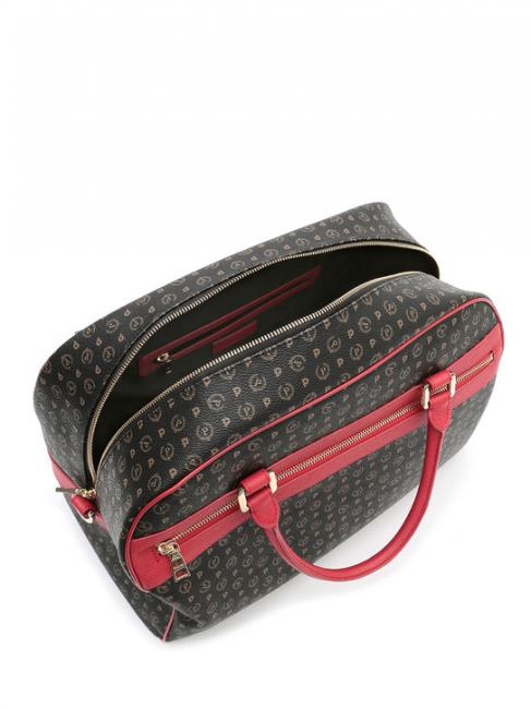HERITAGE TRAVEL Borsone con tracolla nero lacca - Borsoni