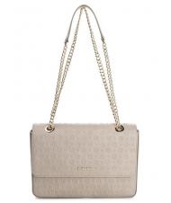 POLLINI Heritage Embossed Borsa a spalla/tracolla BEIGE - Borse Donna - 4