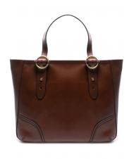 THE BRIDGE MATILDE Shopping bag in pelle MARRONE - Borse Donna - 4