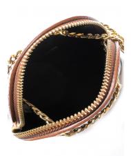 TOSCA BLU TIC-TAC MIni bag a tracolla in pelle stampa cocco MARRONE - Borse Donna - 5