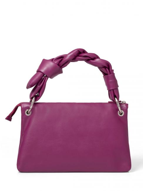 CHARLIZE Borsa a spalla in pelle prugna - Borse Donna
