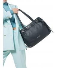 BRACCIALINI MARGOT Borsa a spalla in pelle Nero - Borse Donna - 4