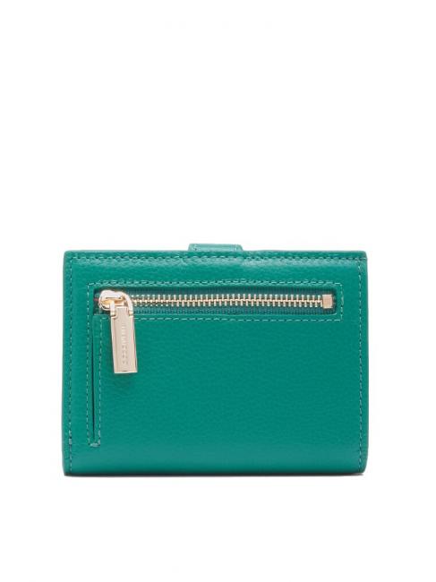 EASY POCKET Portafoglio pelle martellata grass green - Portafogli Donna