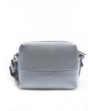 MANDARINA DUCK ATHENA MIni bag in pelle con tracolla SILVER - Borse Donna - 4